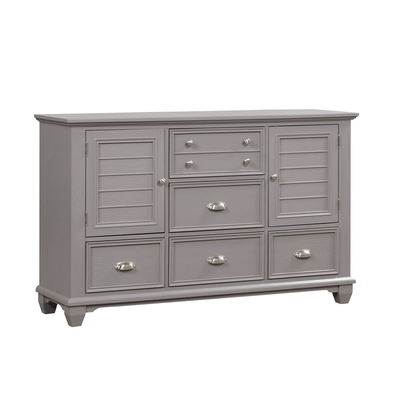 New Classic Furniture Jamestown Gray Dresser