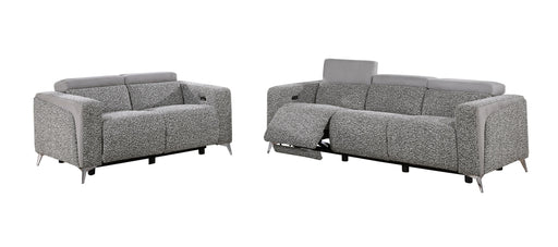 Global Furniture U8521 Dark Grey Taupe 2pc Living Room Set