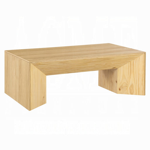 Acme Furniture Harold Natural Oak 3pc Coffee Table Set