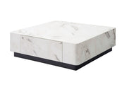 Acme Furniture Fritzy White Square Coffee Table