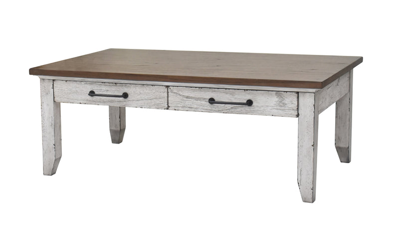 Steve Silver Bear Creek White Honey Smoke Cocktail Table