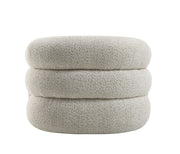 Acme Furniture Irma Gray Boucle Swivel Accent Chair
