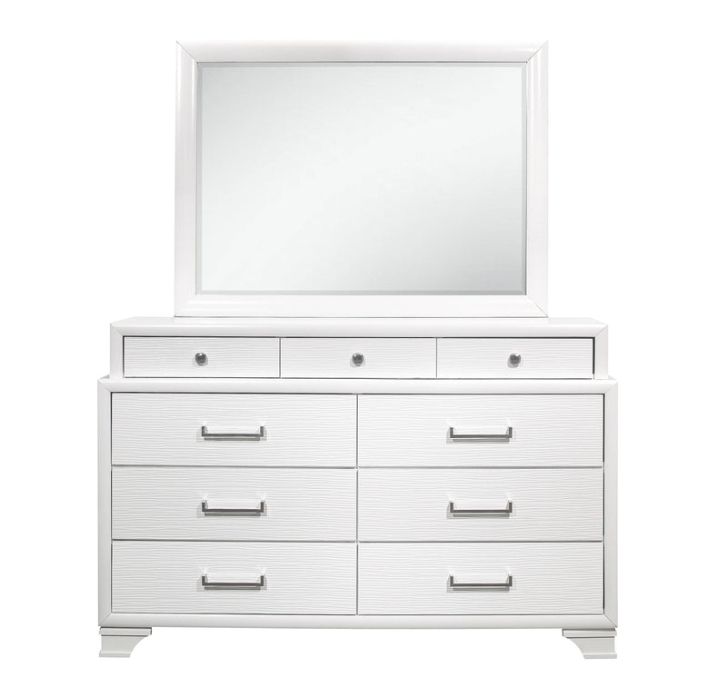 Global Furniture Jordyn White Dresser