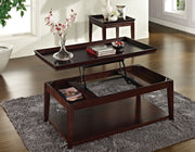 Steve Silver Clemson Merlot Cherry 3pc Coffee Table Set