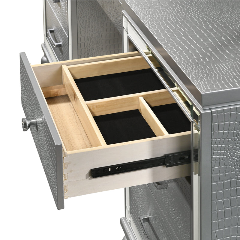 New Classic Furniture Valentino Black Vanity Table