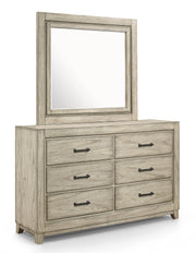 New Classic Furniture Ashland White Mirror