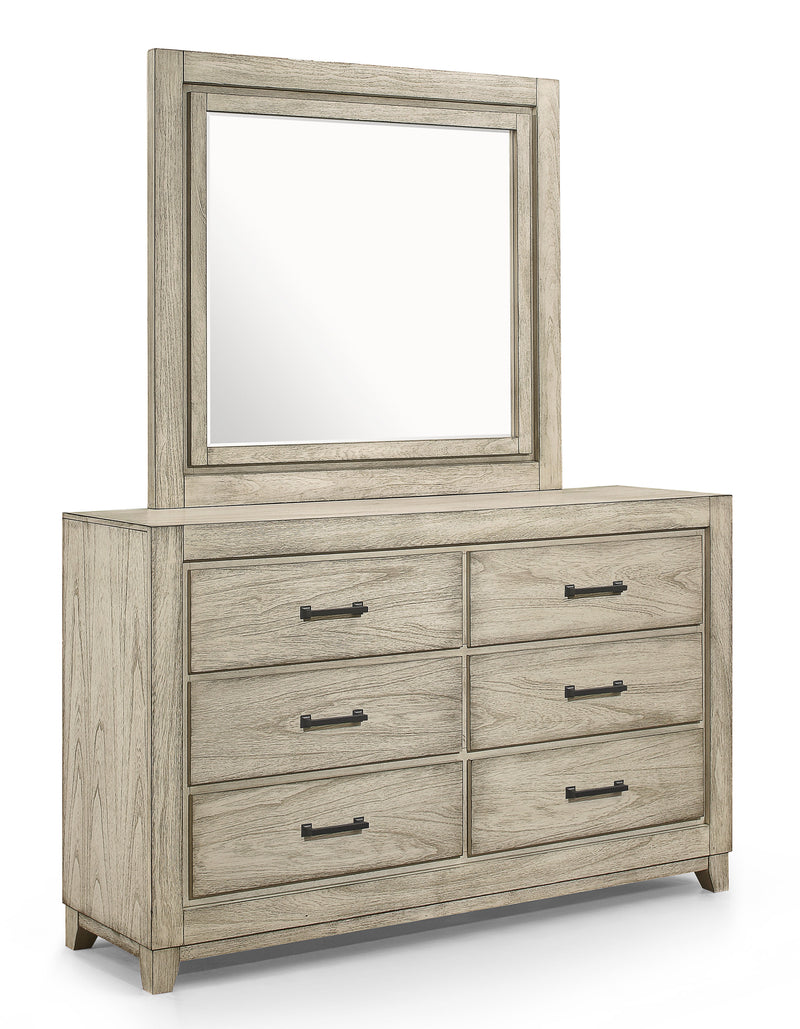 New Classic Furniture Ashland White Mirror