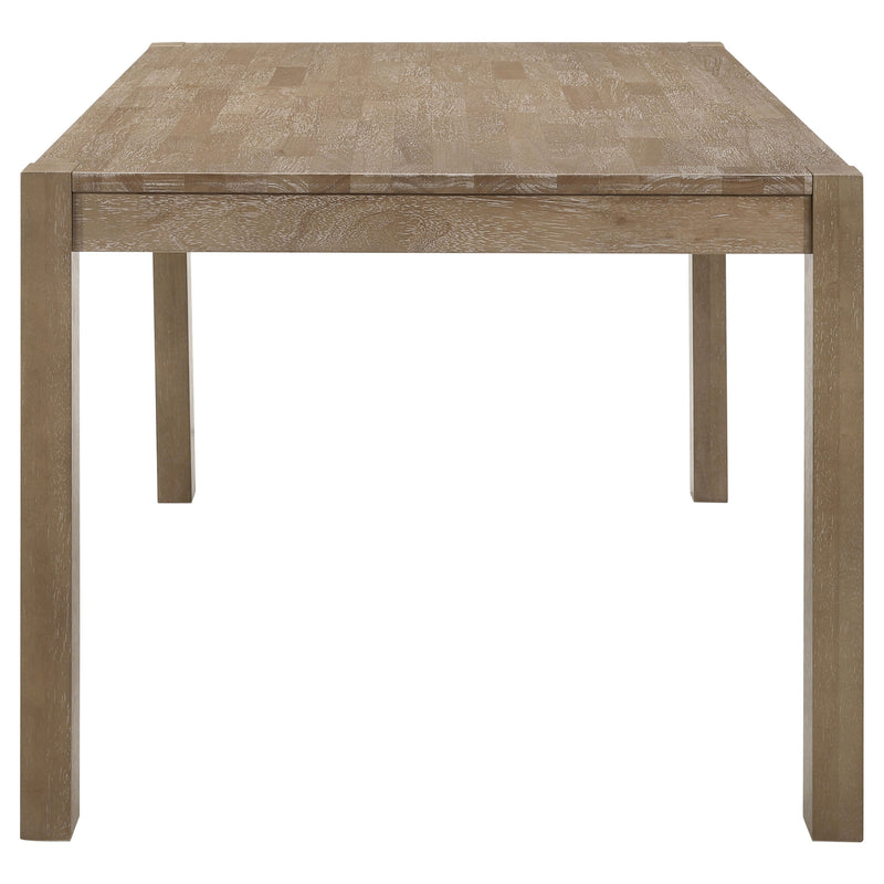 Coaster Furniture Scottsdale Washed Brown 71 Inch Dining Table