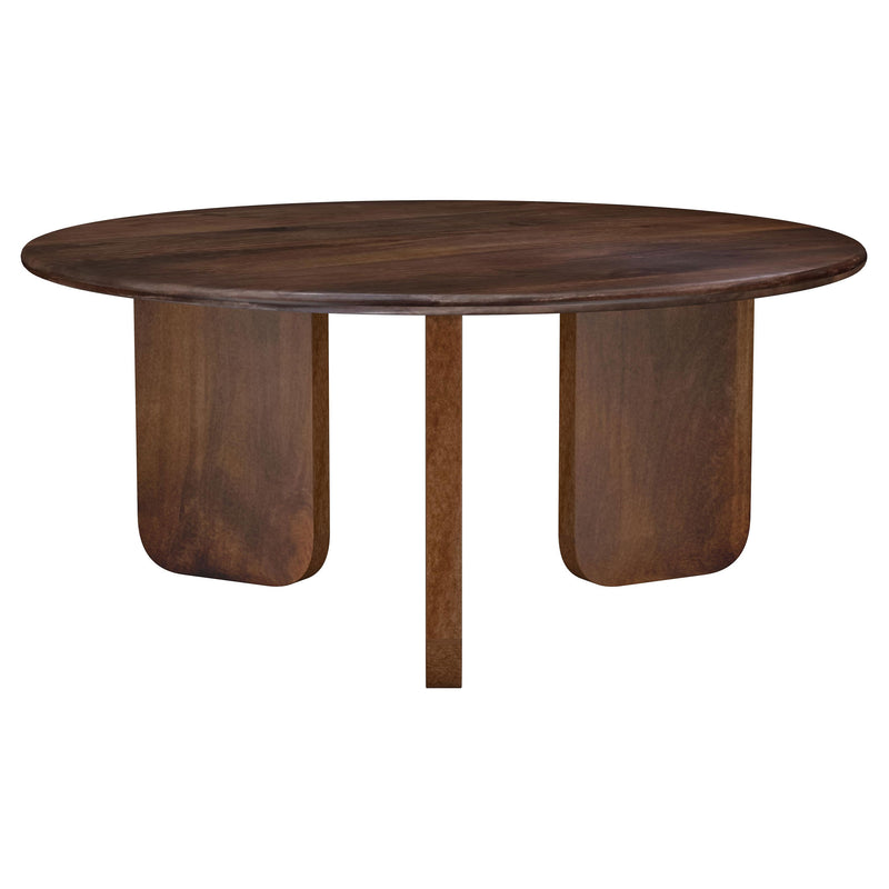 Coaster Furniture Dale Brown Round Coffee Table