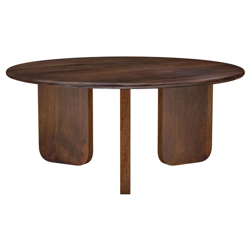 Coaster Furniture Dale Brown Round Coffee Table