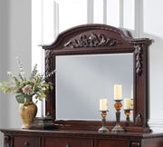 Glory Furniture Lyndon Cherry Framed Mirror