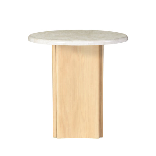 Acme Furniture Qwin Natrual Oak End Table