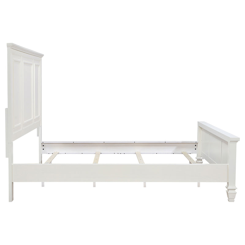 Coaster Furniture Sandy Beach Cream White Cal King Panel Bed
