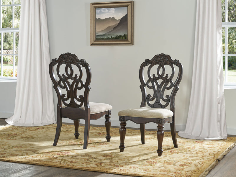 Steve Silver Royale Warm Brown Pecan 5pc Dining Set