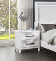 Coaster Furniture Marielle Distressed White Nightstand