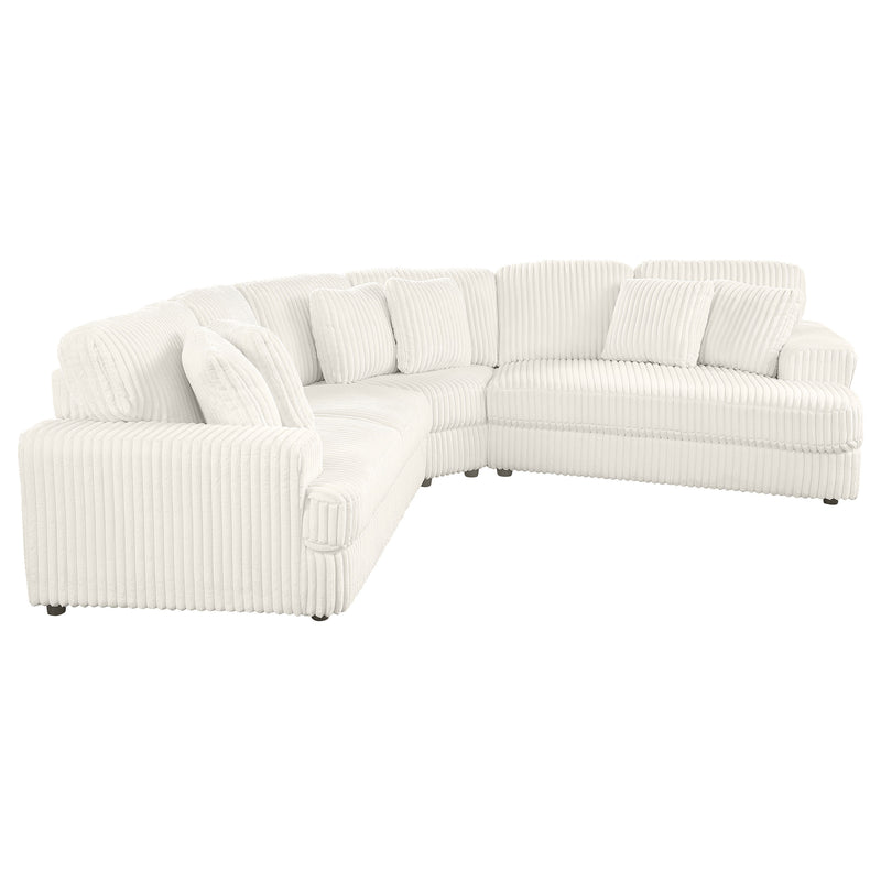 Coaster Furniture Emberson Ivory 3pc Modular Sectional