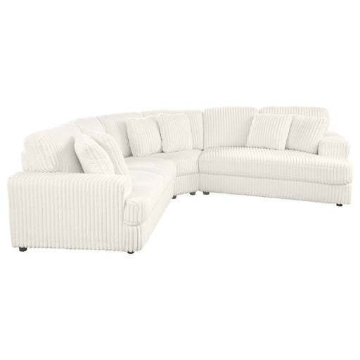 Coaster Furniture Emberson Ivory 3pc Modular Sectional
