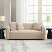 Acme Furniture Keith Beige Sofa with 3 Pillows