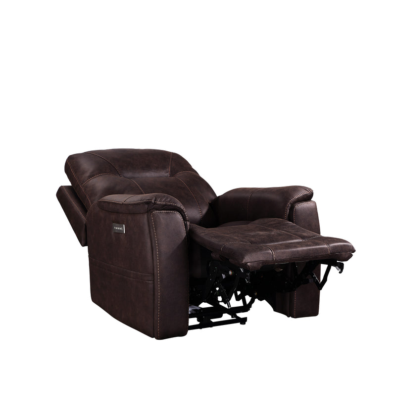 Steve Silver Lexington Brown Power Media Recliner