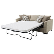 Coaster Furniture Storey Camel Brown Sleeper Sectional