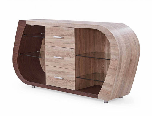 Global Furniture D4126 Dark Brown Oak Buffet