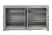 Steve Silver Rio Grey 4 Door Accent Cabinet