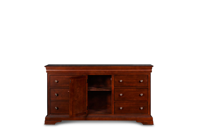 New Classic Furniture Versaille Cherry Dresser