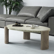 Acme Furniture Jacinda Off White Oak Coffee Table