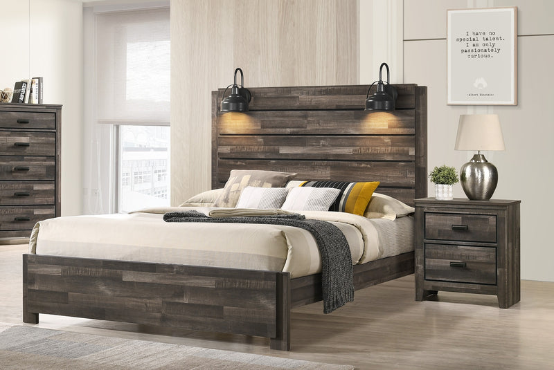 Crown Mark Carter Brown Night Stand