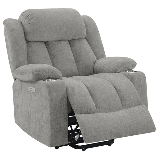 Coaster Furniture Houston Camel Brown Power Lift Recliner Chair