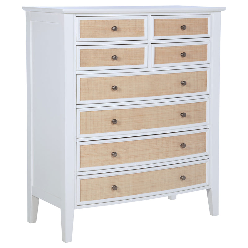 Coaster Furniture Bexhill White 8 Drawer Chest