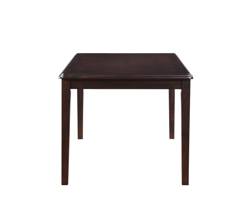 New Classic Furniture Gia Brown PU 60 Inch 5pc Dining Set