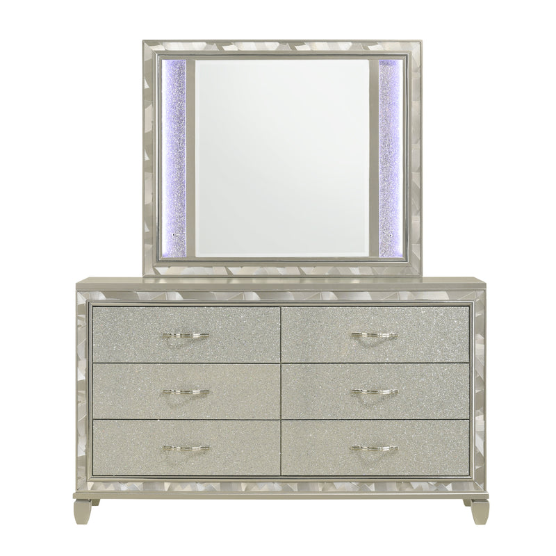 New Classic Furniture Radiance Black Pearl Mirror
