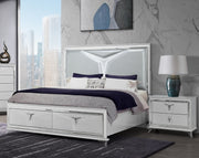 Global Furniture Romo White Nightstand
