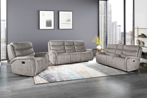 New Classic Furniture Kamari Gray Glider 3pc Living Room Set