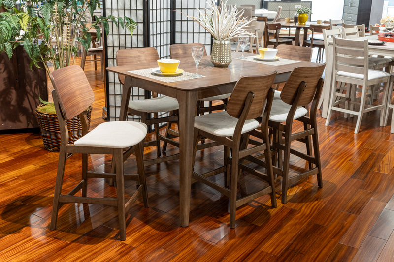 New Classic Furniture Oscar Brown Counter Height Table