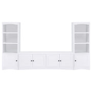 Coaster Furniture Laughlin White Entertainment Center