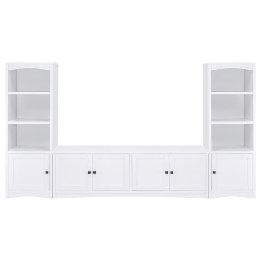 Coaster Furniture Laughlin White Entertainment Center