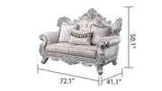Galaxy Home Melrose Champagne Loveseat