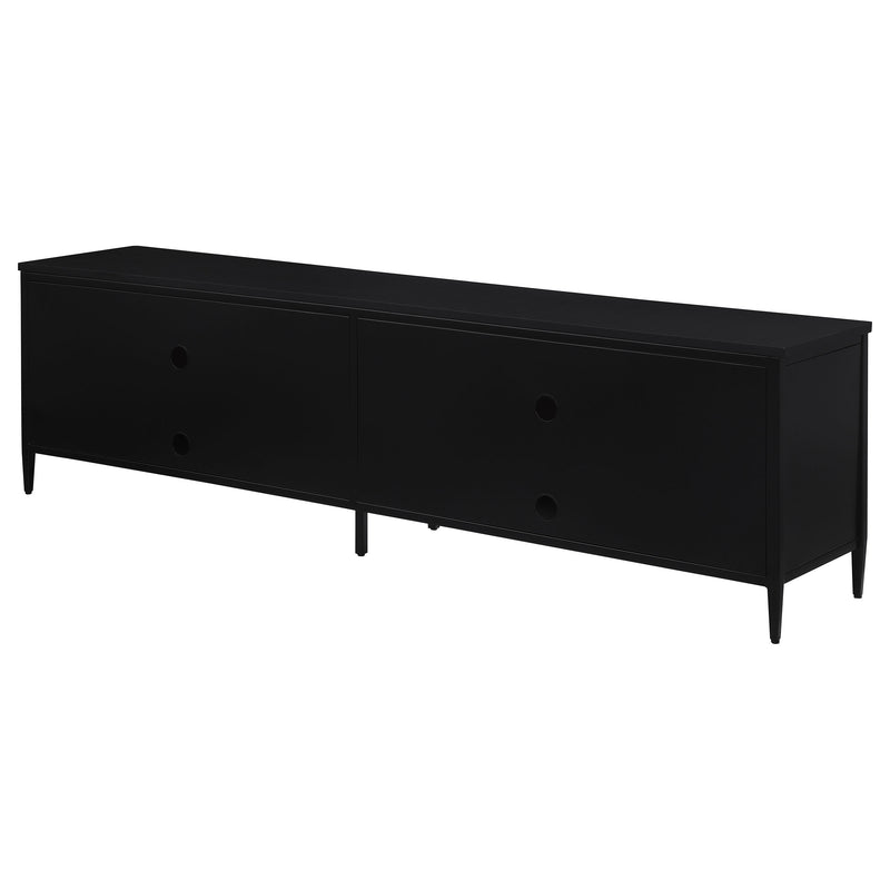 Coaster Furniture Amherst Black 78 inch TV Stand