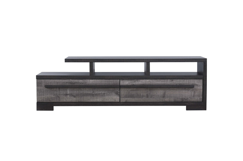 Crown Mark Remington Gray Ebony TV Stand