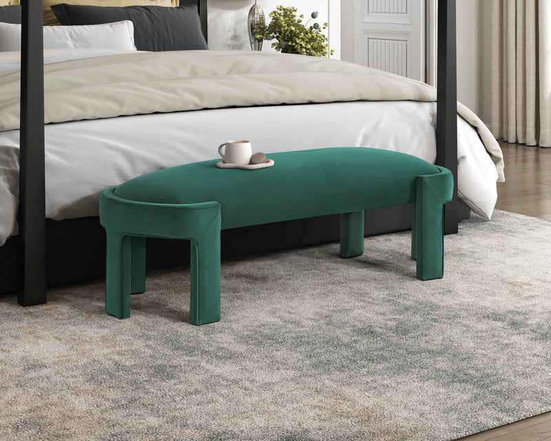 Home Elegance Flux Taupe Bench