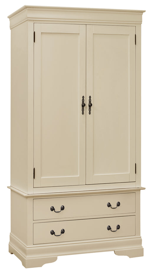 Glory Furniture Louis Phillipe Beige Armoire