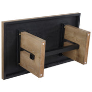 Steve Silver Aubrey Black 48 Inch Coffee Table