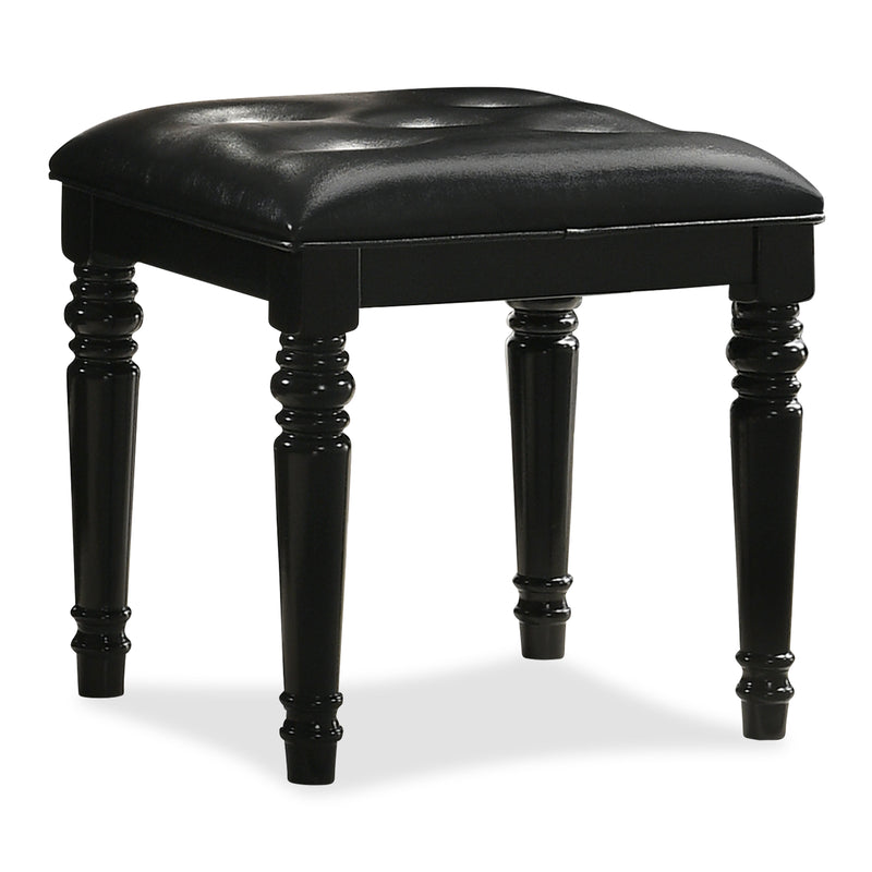 New Classic Furniture Valentino Black Vanity Set