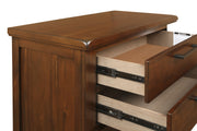New Classic Furniture Cagney Chestnut Chest