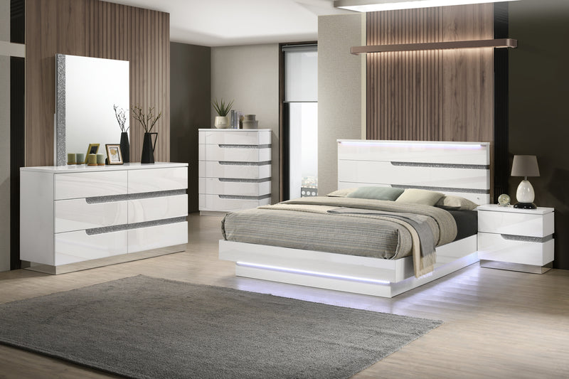 New Classic Furniture Paradox Gray Mirror