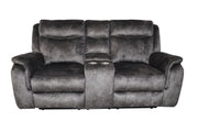New Classic Furniture Park City Slate Gray 3pc Living Room Set