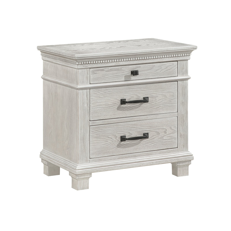New Classic Furniture Silver Sands Gray Nightstand
