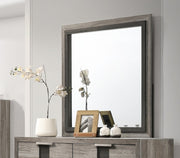 Crown Mark Rangley Grey Brown Dresser Top